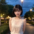 ショートカットちゃんの夜デート No.1 3枚目