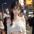 肩だしニット②(セクシー系） 4枚目
