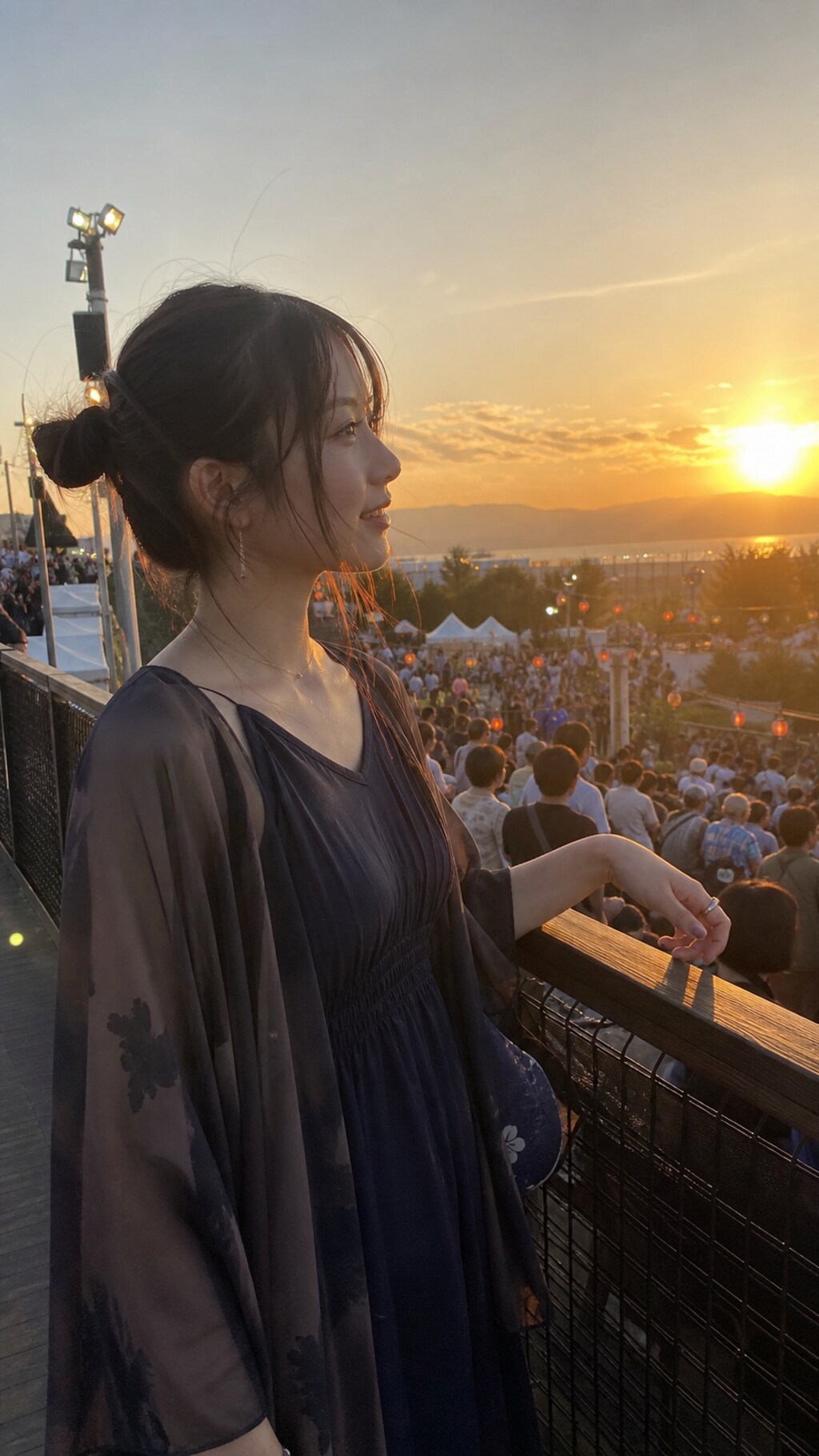 A Sky Painted for Festivals