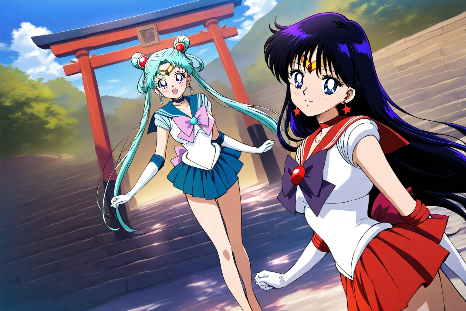 美少女戦士セーラーマーズF5期第一話 | の人気AIイラスト・グラビア