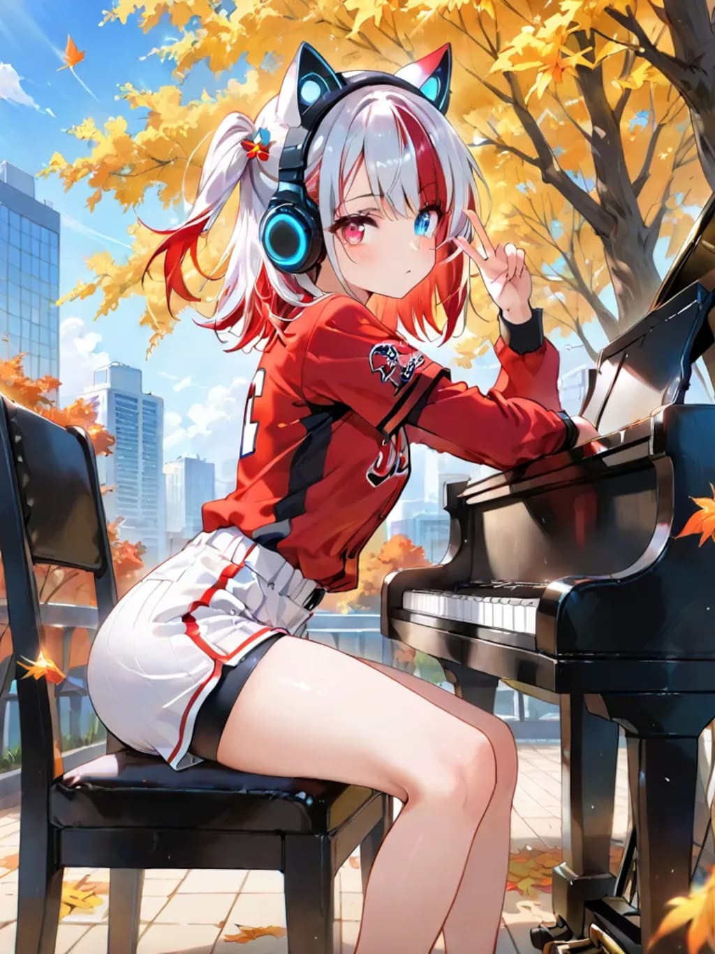 headphone girl