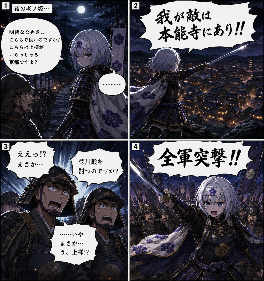 我が敵は本能寺にあるんだよぉ第一話