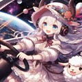 宇宙をドライブする羊ガール 3枚目