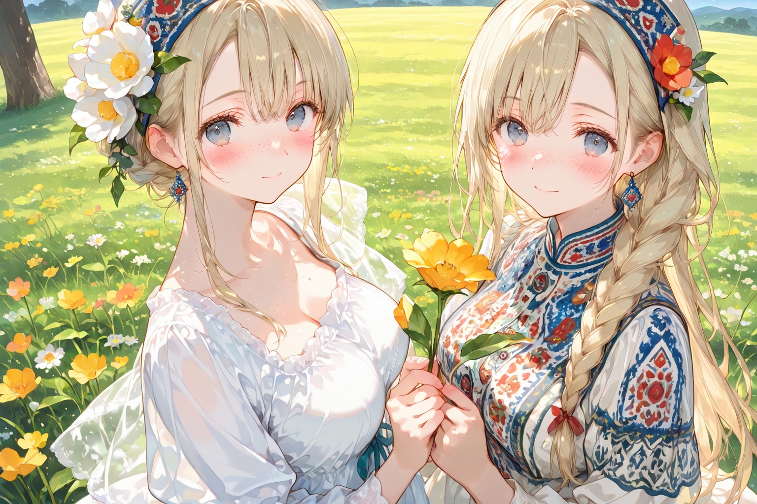 お花あげる | の人気AIイラスト・グラビア