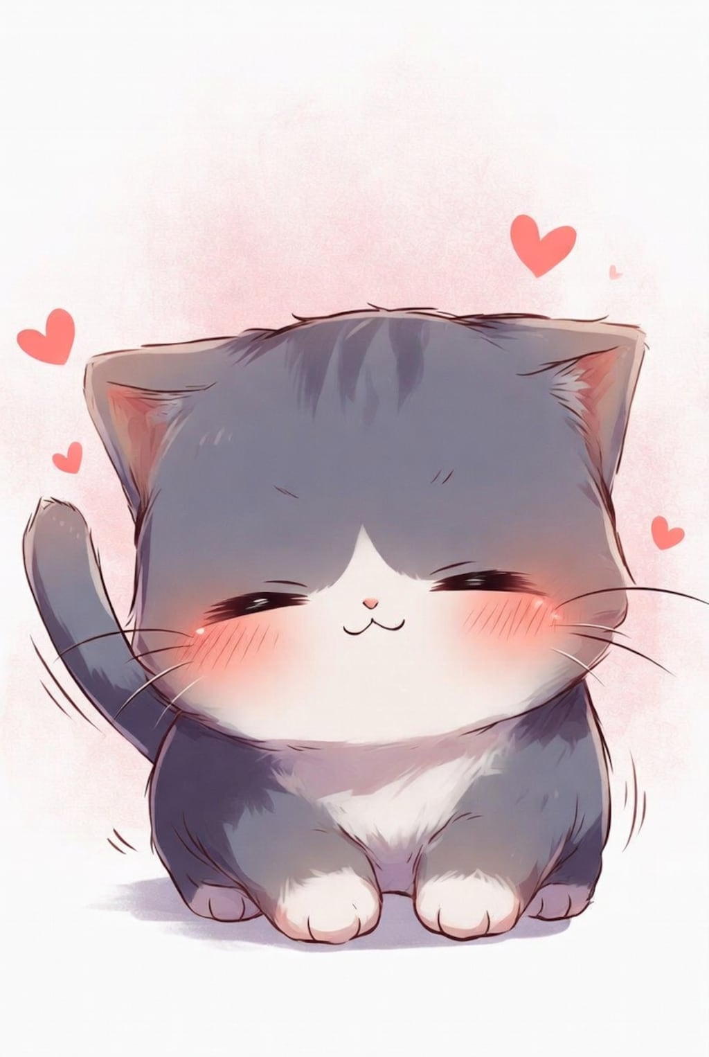 なんか嬉しそうなネコ