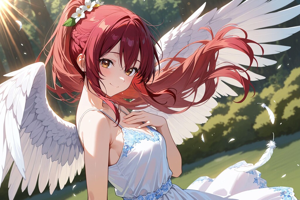 天使さん頑張ります（ミカエルさん）