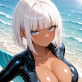 ねぇ、一緒に海でサーフィンしよ？ 2枚目