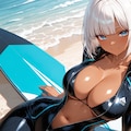 ねぇ、一緒に海でサーフィンしよ？ 9枚目