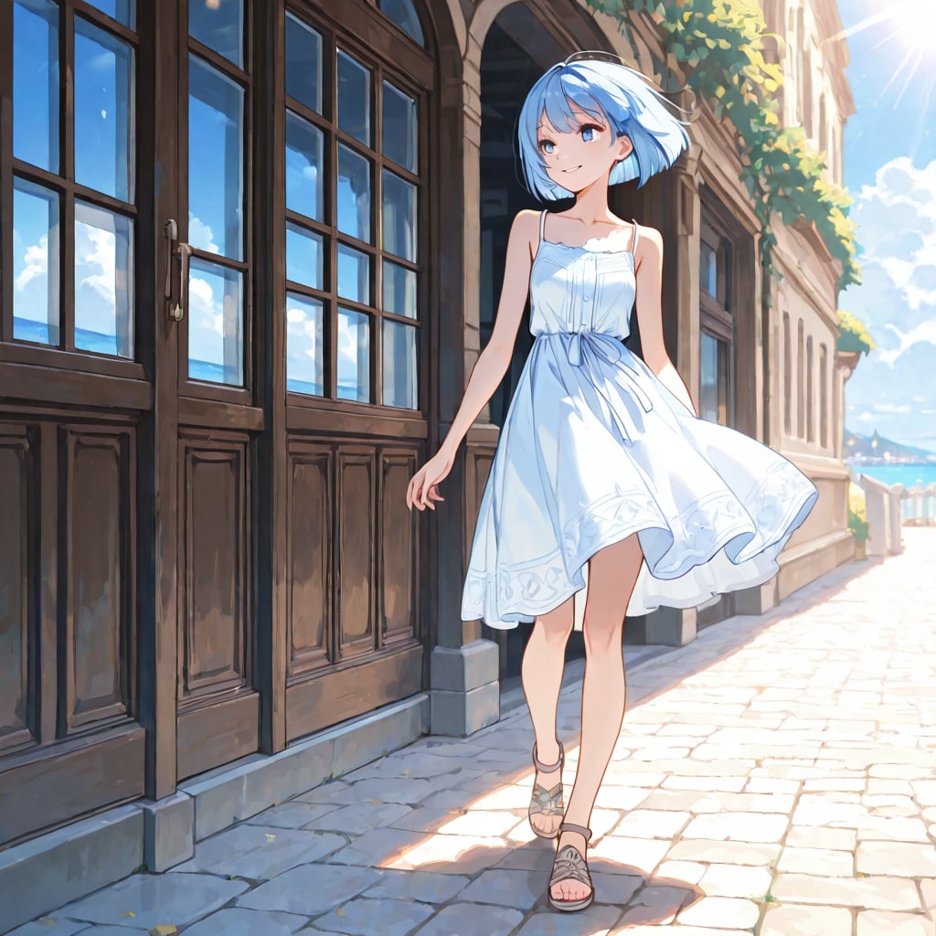 夏のリゾートスタイル