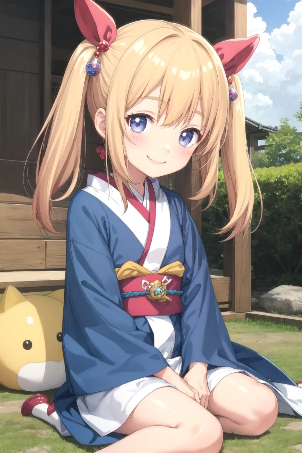 おにいさんも、いっしょにひなたぼっこしよ？ | の人気AIイラスト・グラビア