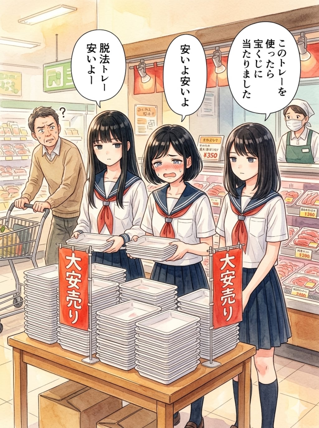 買っちゃダメだよ！おばあちゃん
