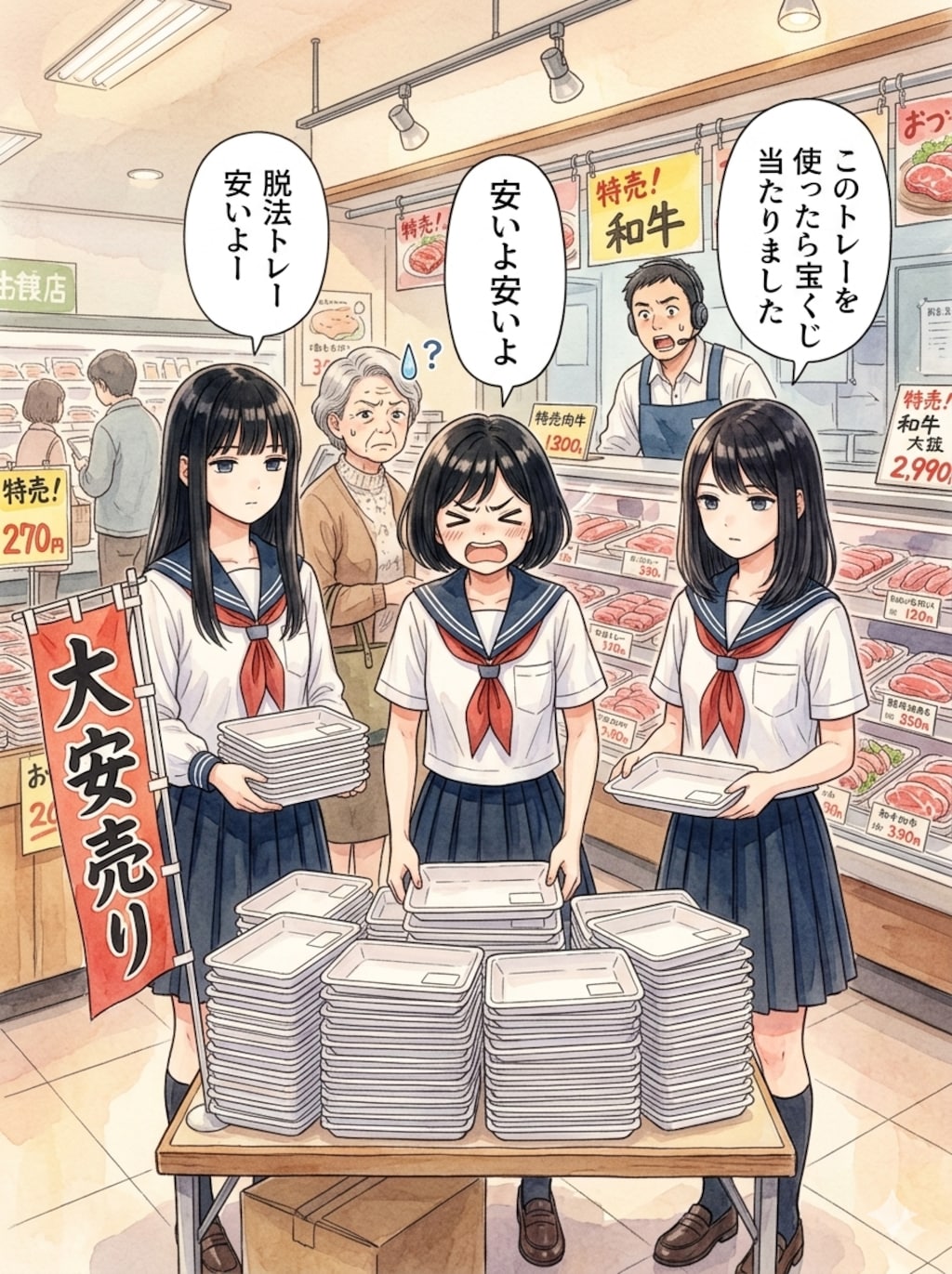 買っちゃダメだよ！おばあちゃん