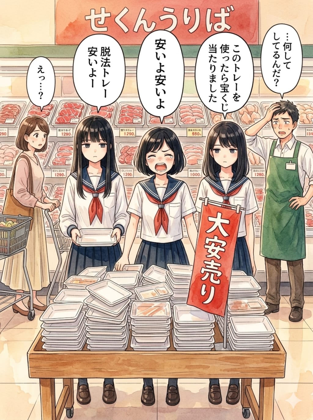 買っちゃダメだよ！おばあちゃん