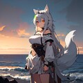 たたずむオオカミさん 5枚目