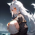たたずむオオカミさん 4枚目