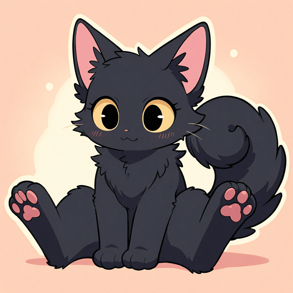 HD,Y、K　（黒猫）のアイコン（3代目）