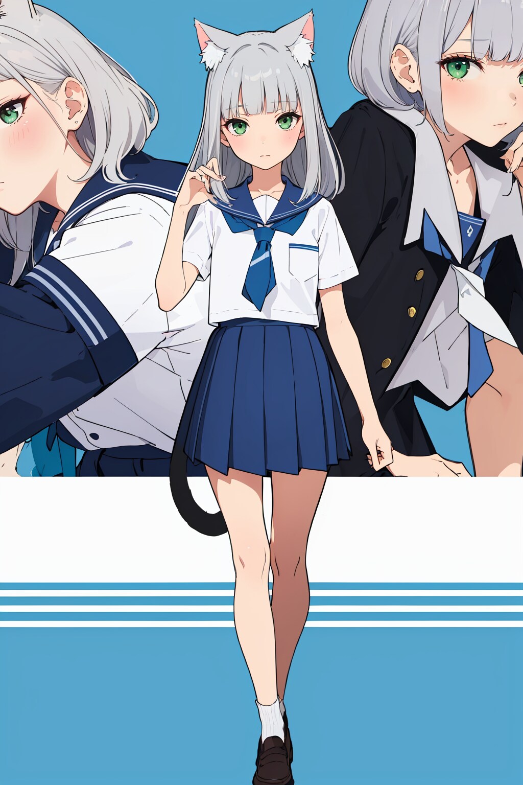 ねこ耳メイドちゃん@school