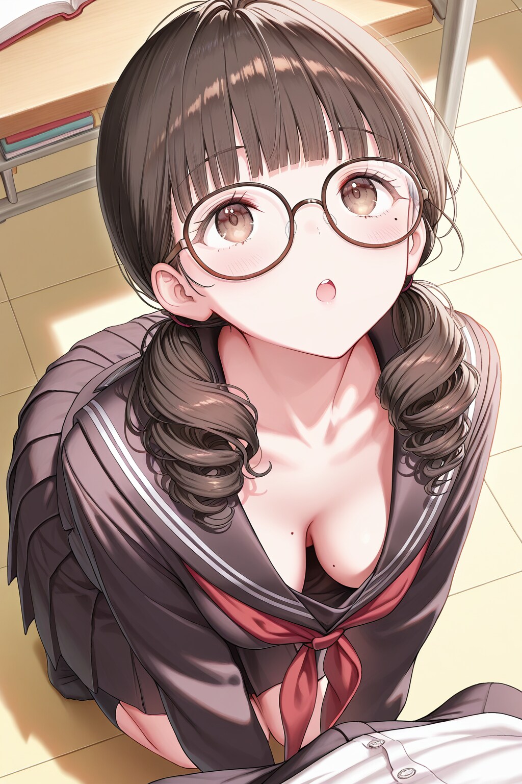 落とした消しゴム見なかった?