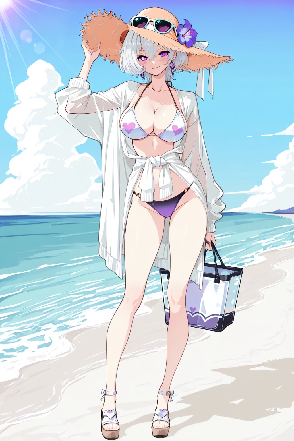 海辺の弊社キャラクター【けい あいな】
