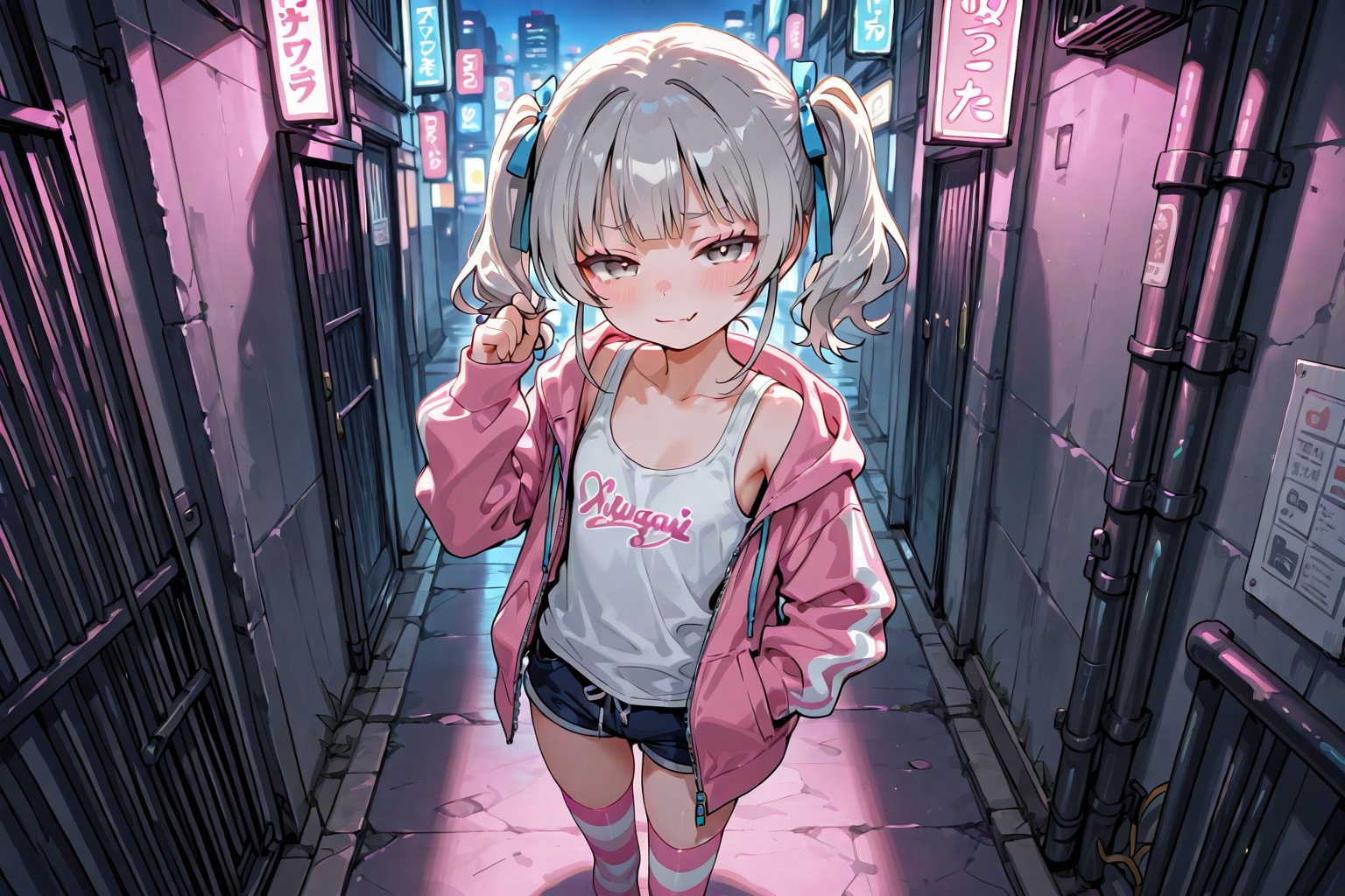 路地裏少女