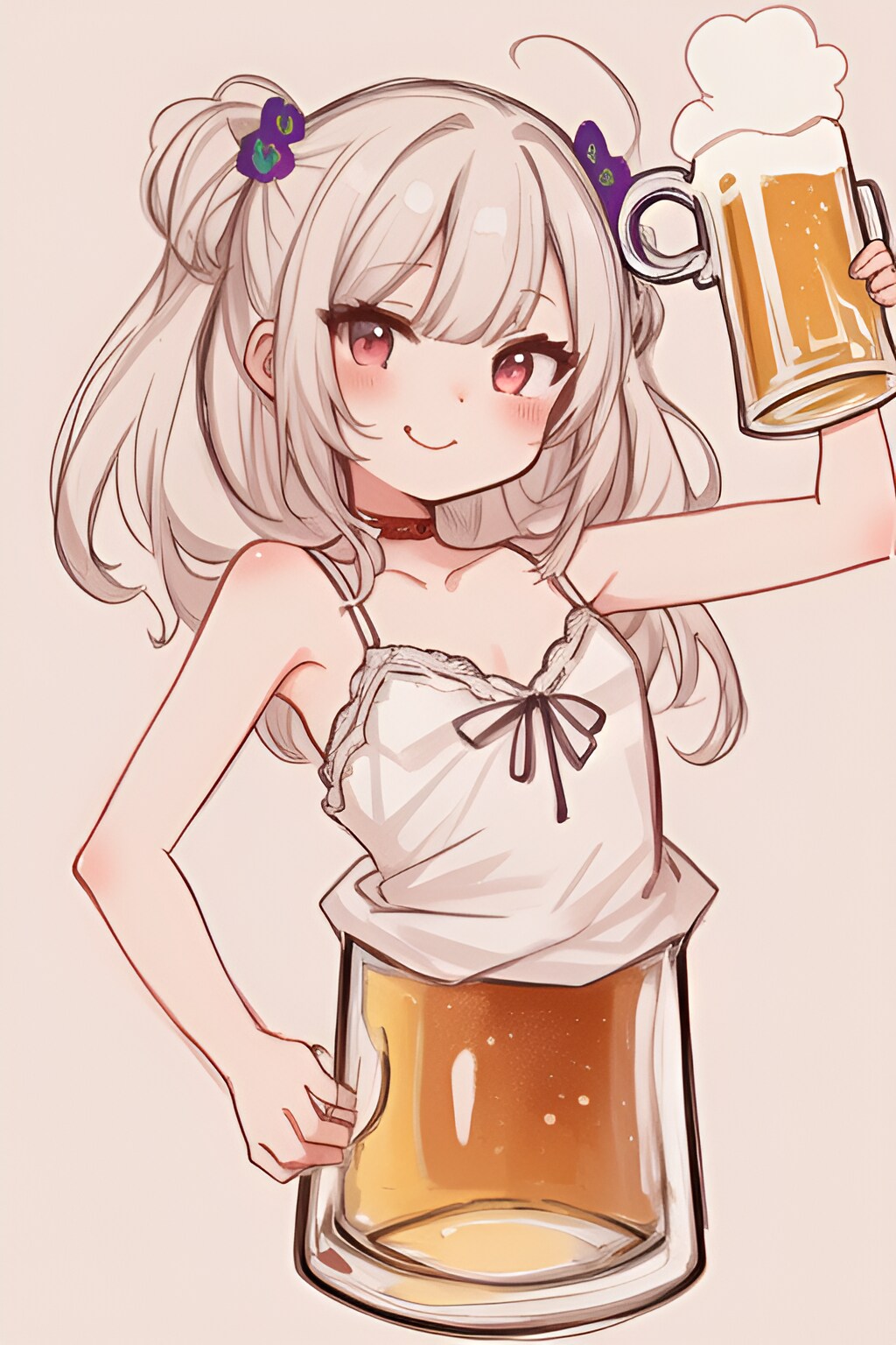 麦ジュースおねえさん