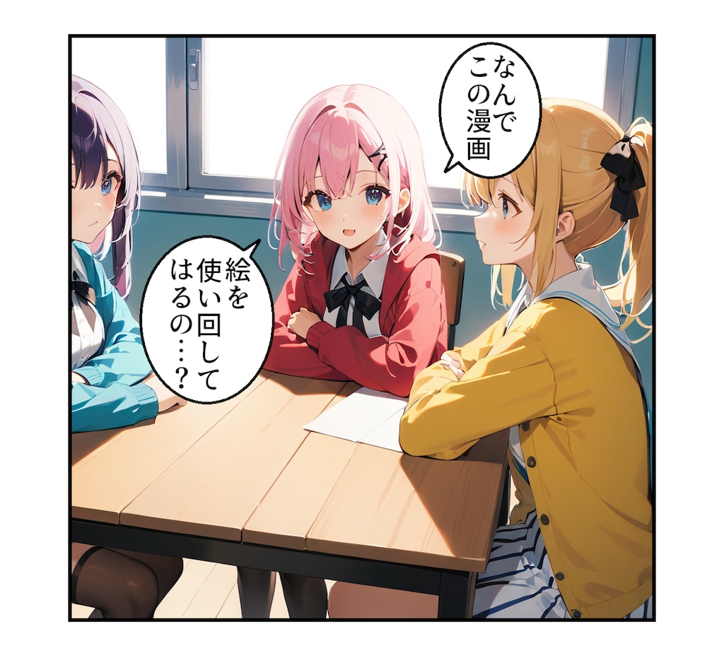 4コマ漫画　さいえんす