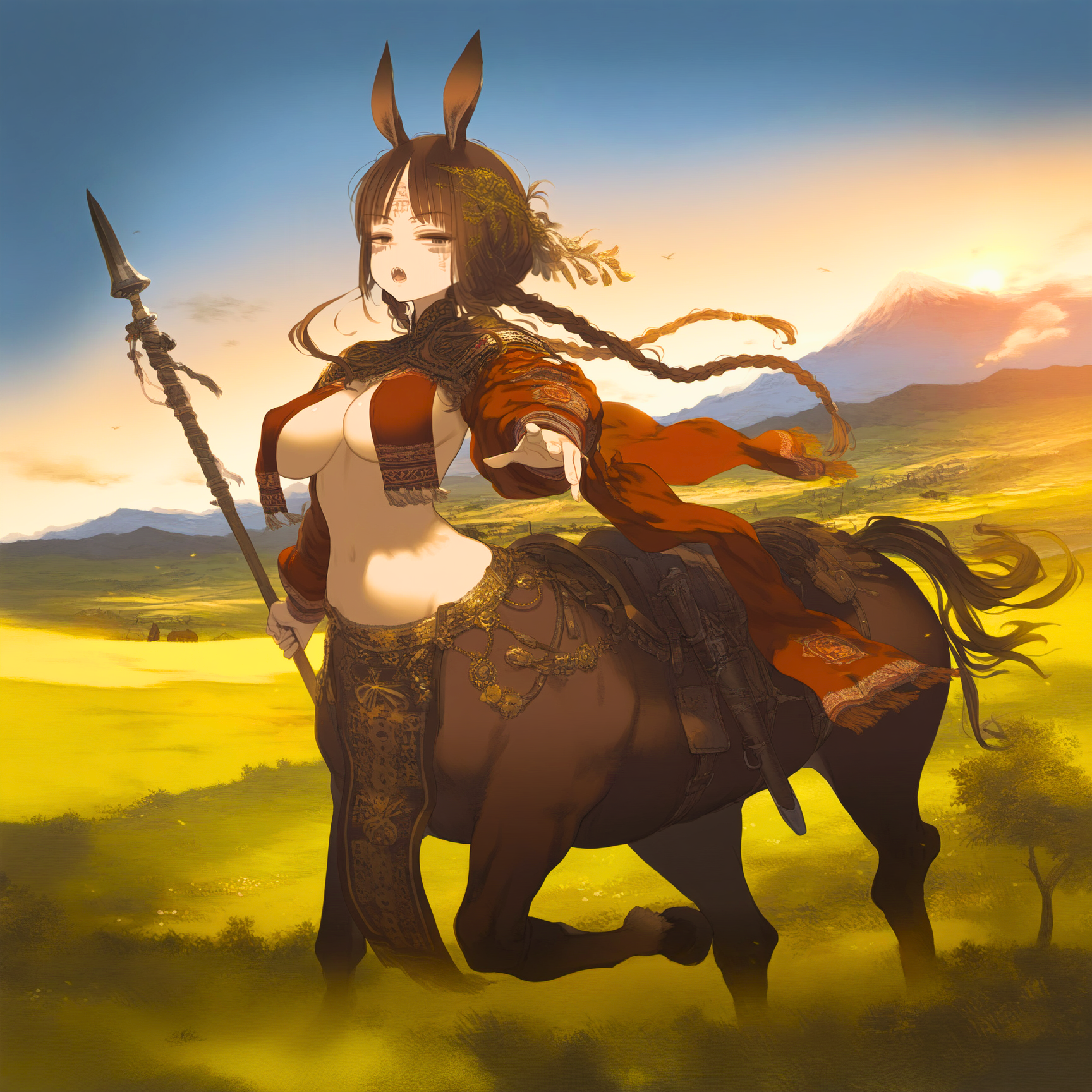 遊牧ケンタウロスちゃん