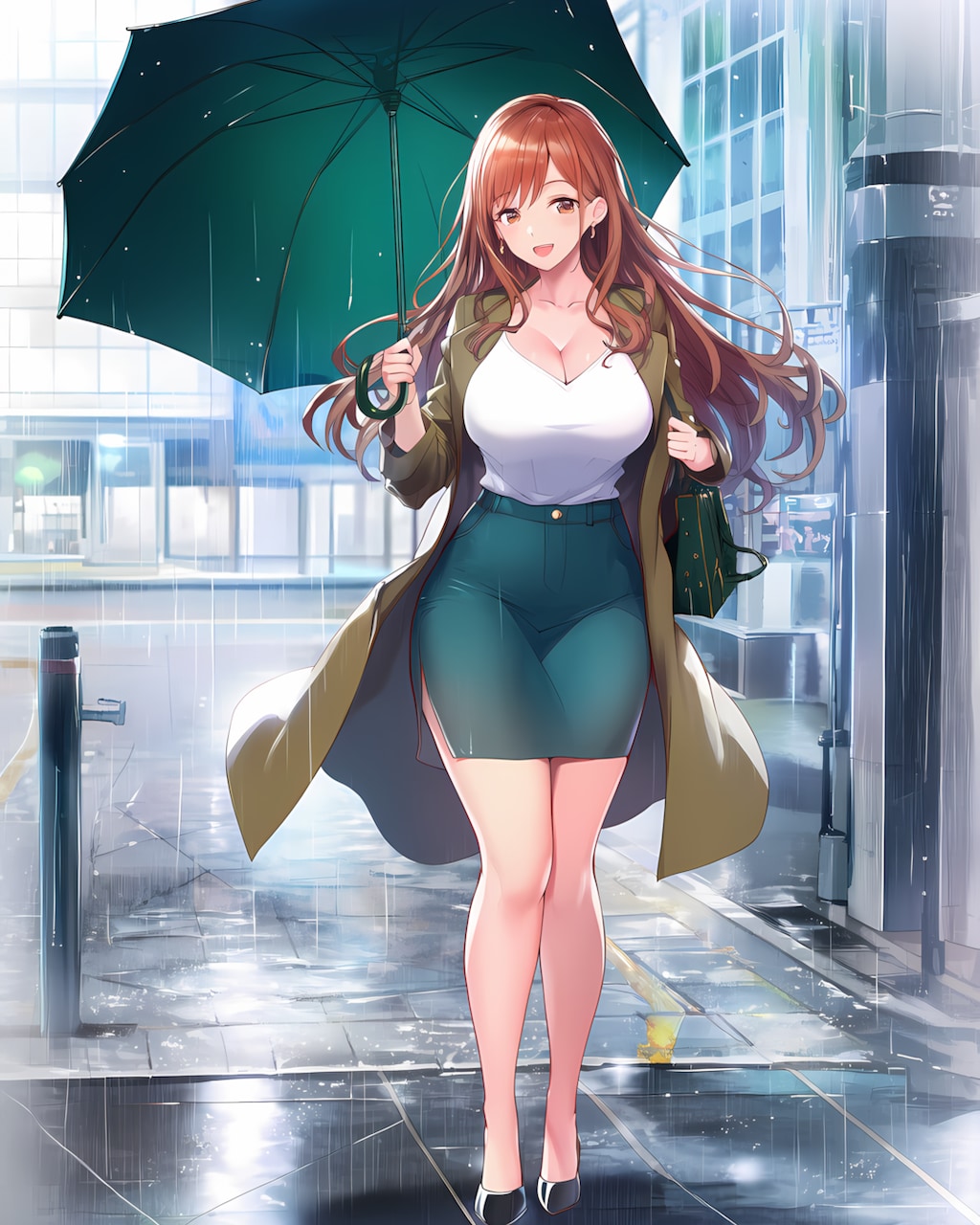 ガールスカウトの日💚雨のノノカ