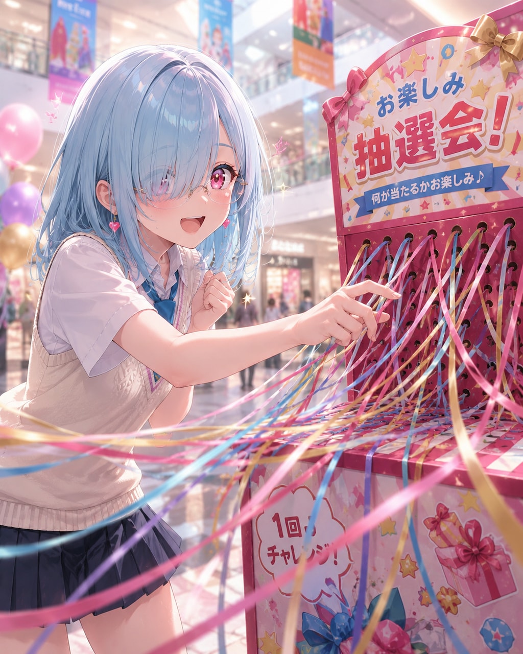 何が出るかなー？