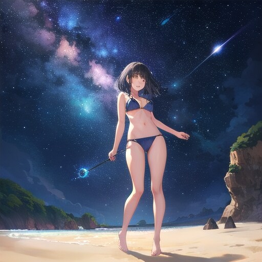 なにか持ってる