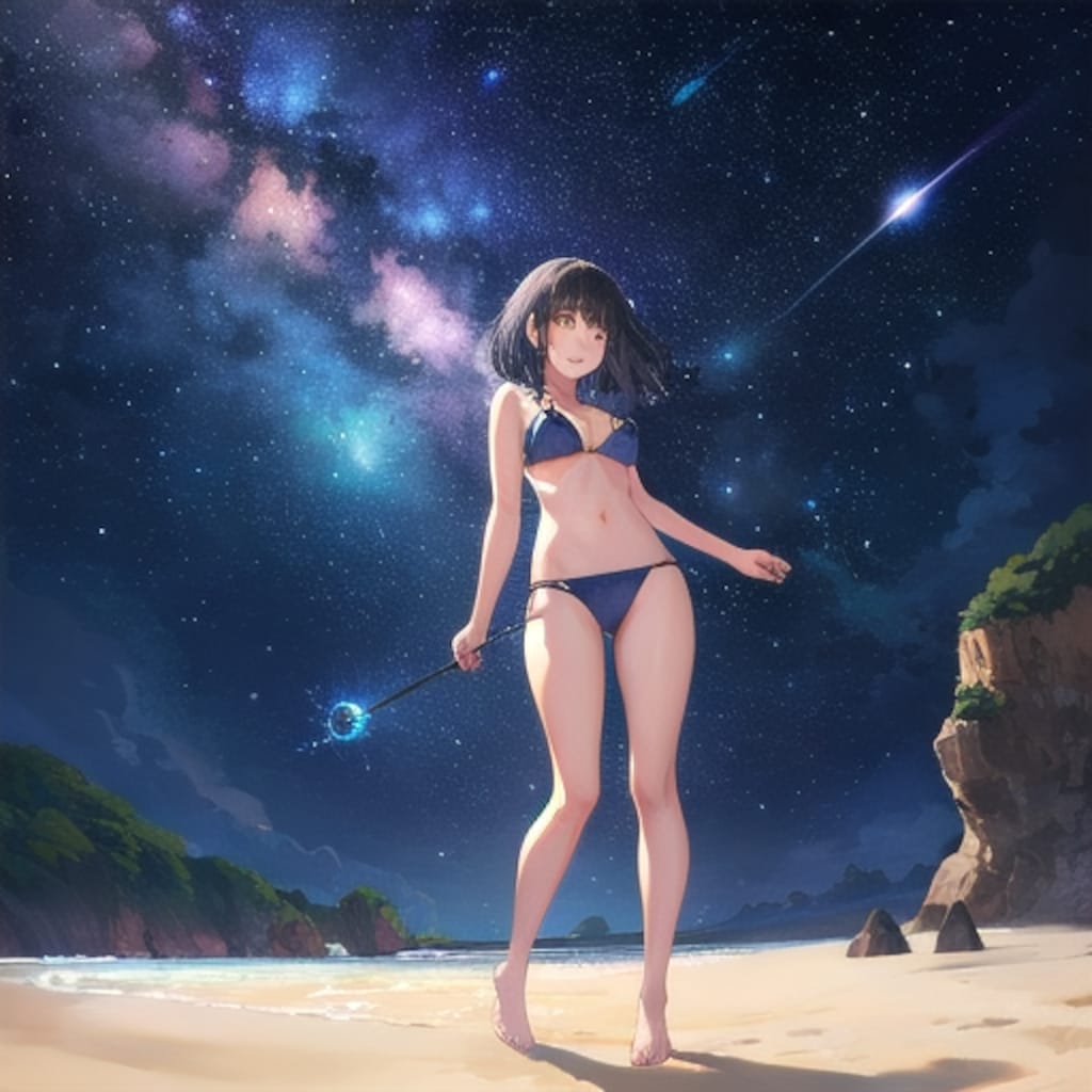 なにか持ってる