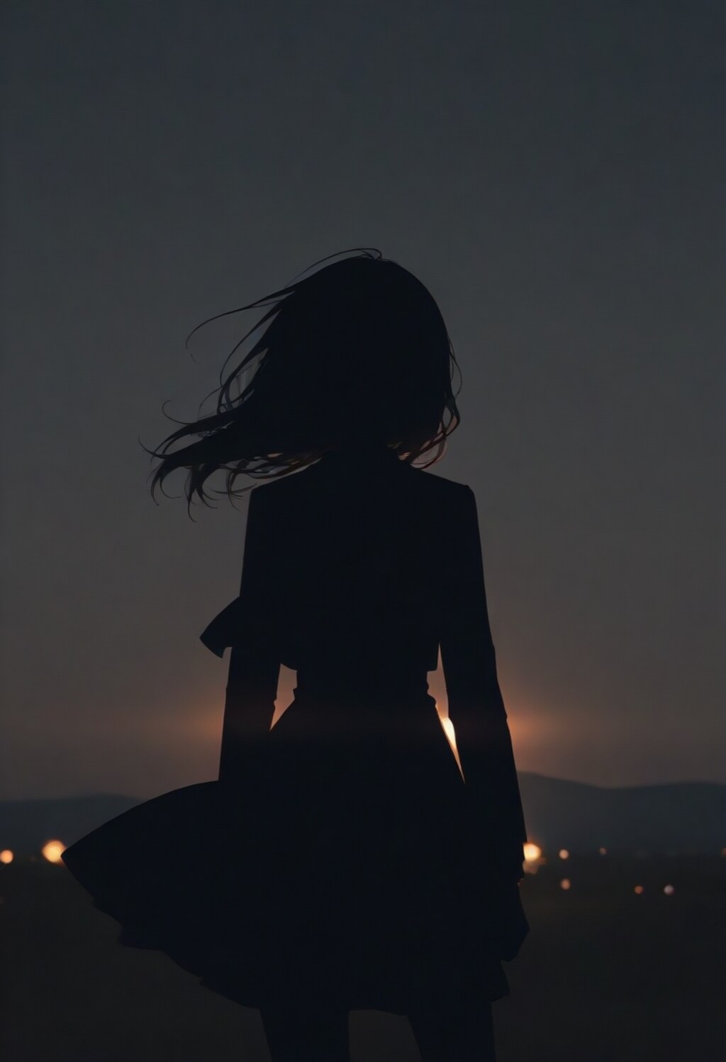 ポートレート(光と影)(cinematic lighting)(11)