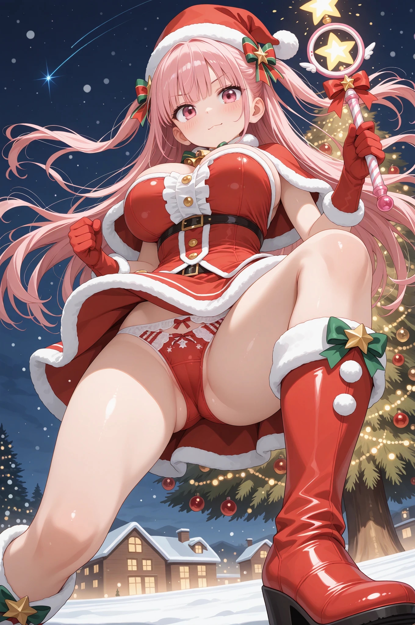 魔法少女もクリスマス仕様