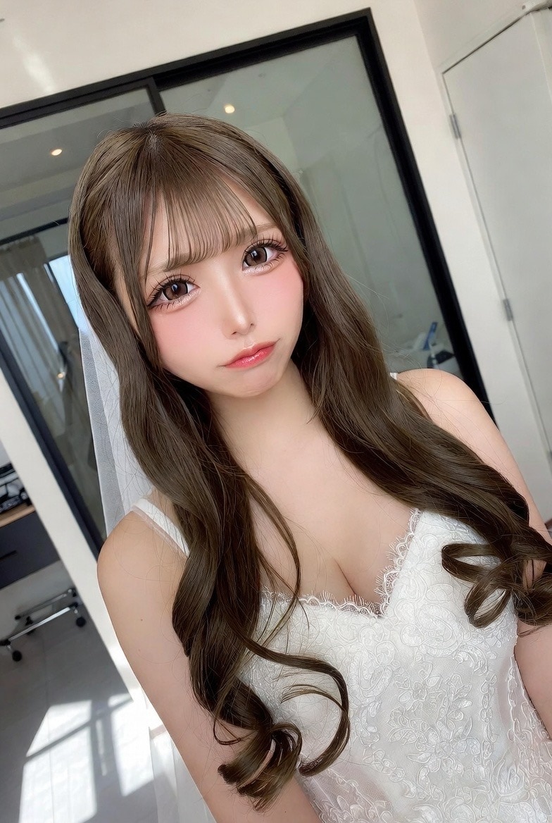 ウエディングドレスギャル