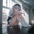 少し機嫌の悪いメイドっ子 3枚目