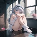 少し機嫌の悪いメイドっ子 6枚目