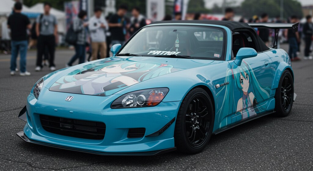 初音ミク痛車S2000