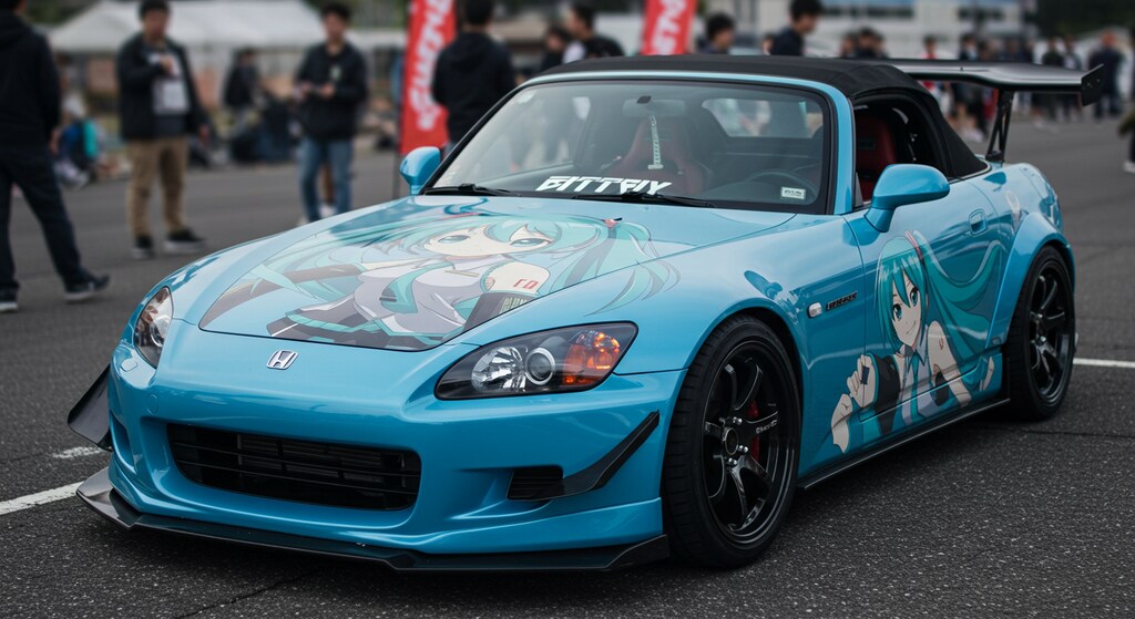 初音ミク痛車S2000