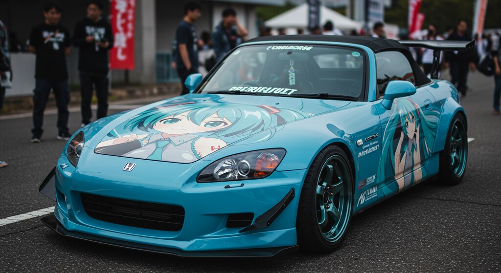 初音ミク痛車S2000