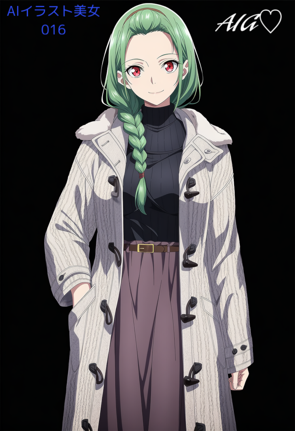 AIイラスト美女016