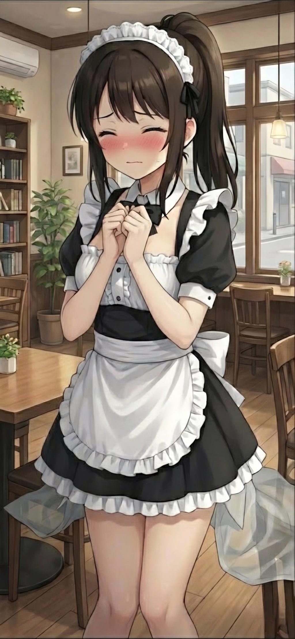 ご、ご主人様…この格好は…