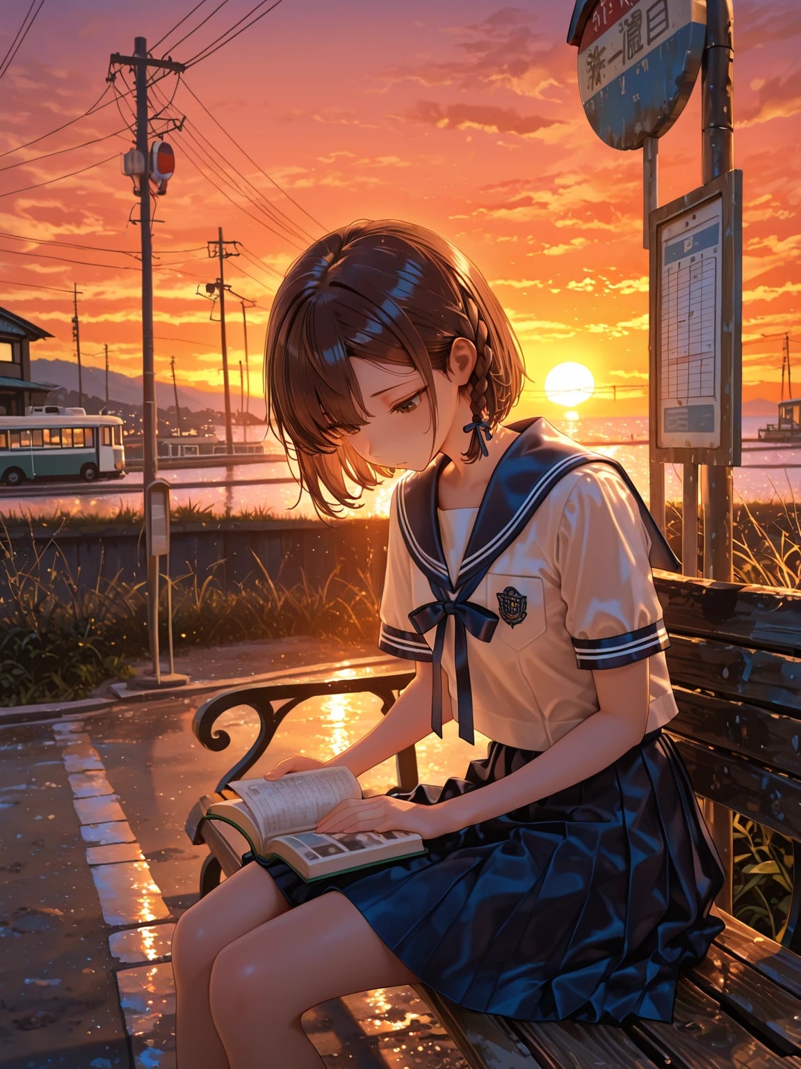 バスまだかなぁ？