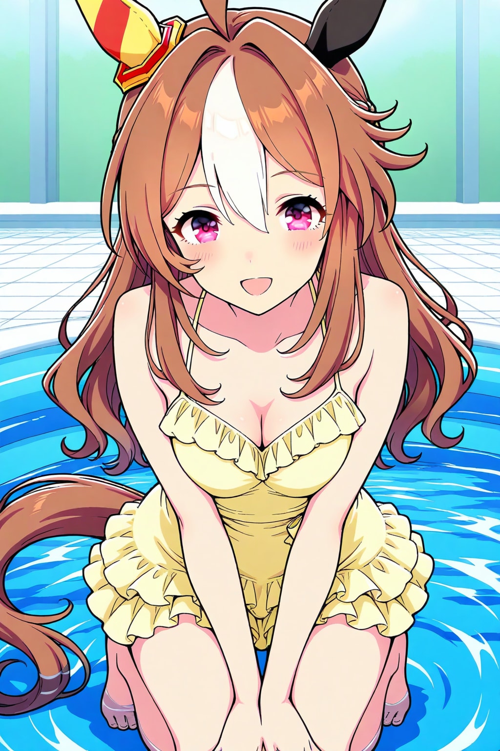 ちち生で水着リッキー