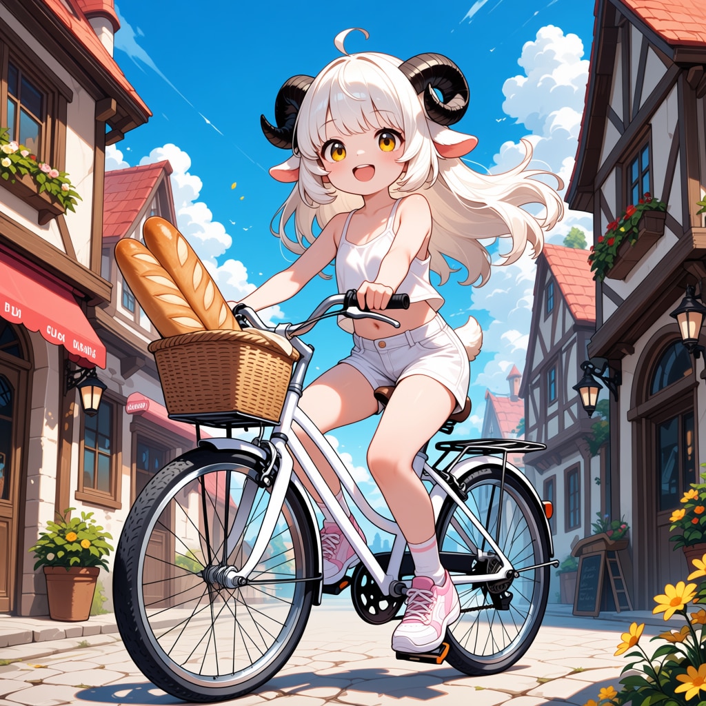 Animaで自転車と三輪車を描いてみた！！