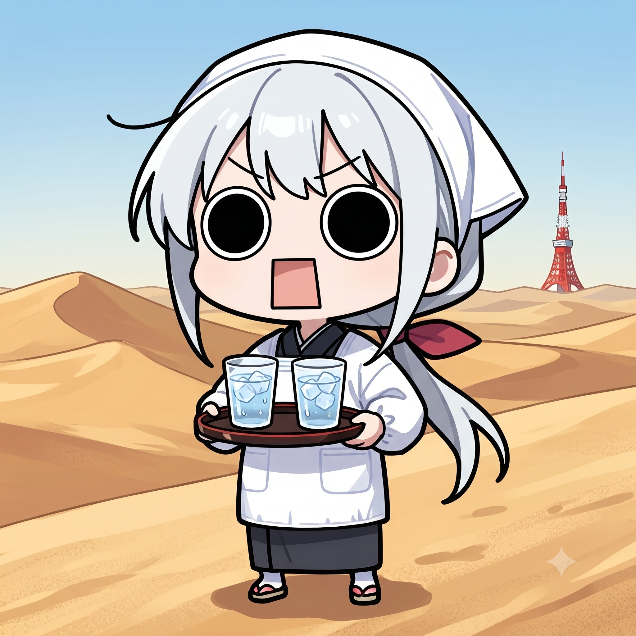 東京砂漠で水を出してくれるえらいこっちゃ嬢