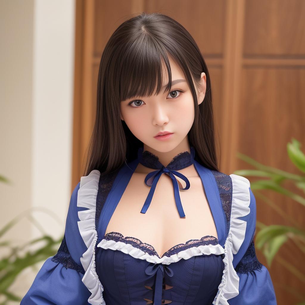 青チャイナ