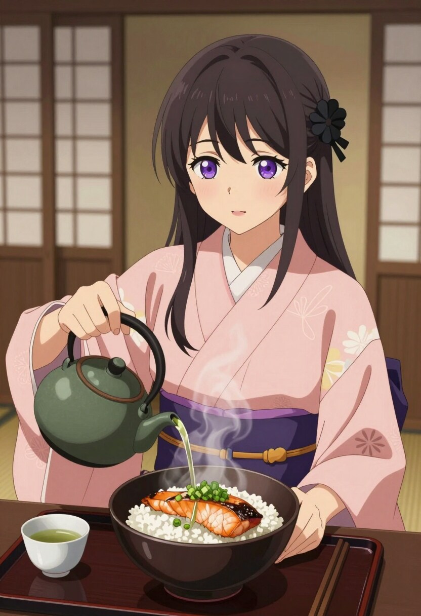 【ZIT】お茶漬けおねーさん | の人気AIイラスト・グラビア