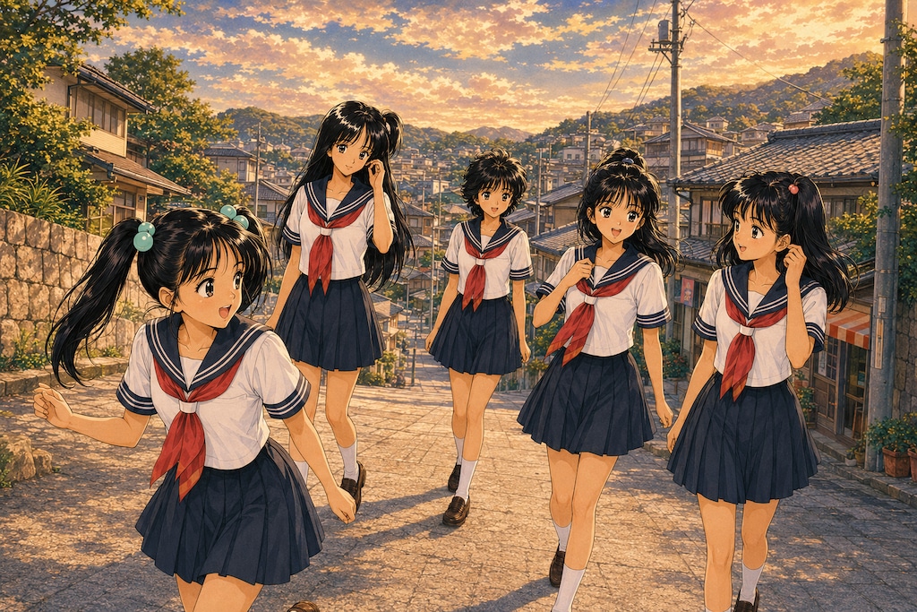 あの夏、五人で歩いた帰り道