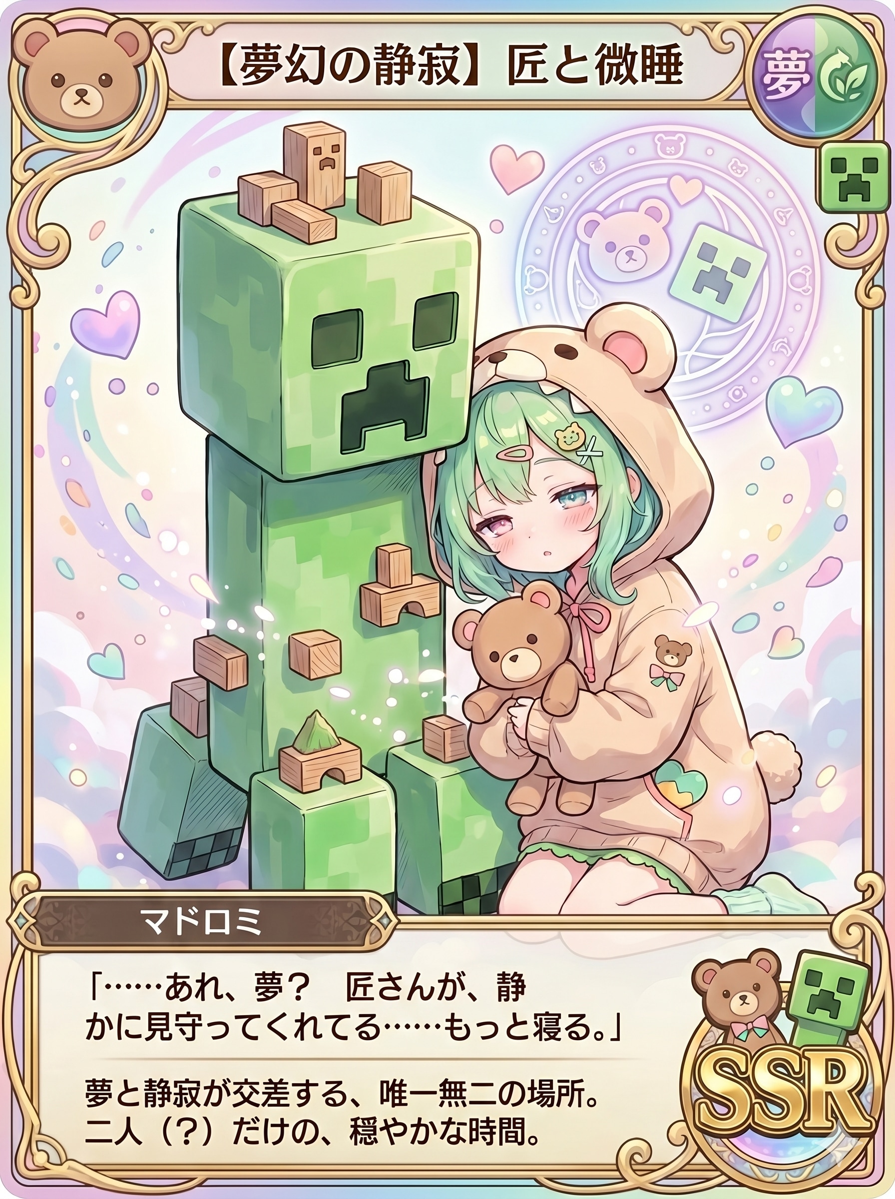 Dreams Held in Soft Pixels | の人気AIイラスト・グラビア