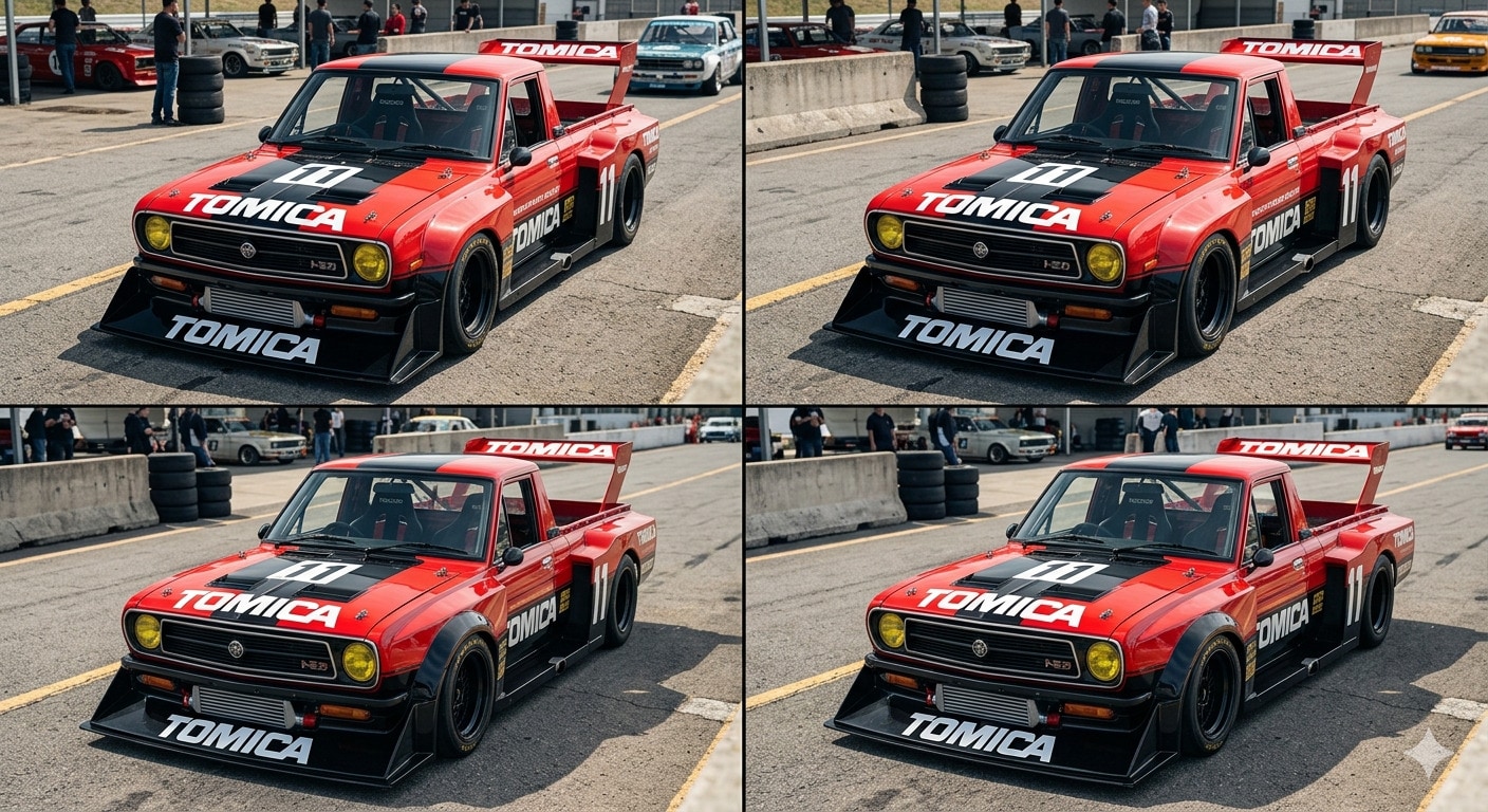 トミカサニートラックレーシングカー